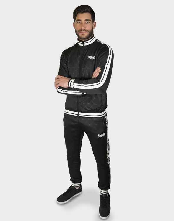 Picture of LONSDALE ASHWELL GENTLEMEN TRACKSUIT BLACK