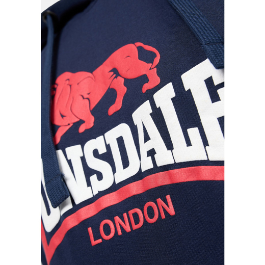 Picture of HOODED MENS SWEATSHIRT LONSDALE THURNING NAVY 3
